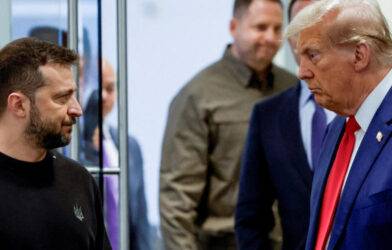 Trump Dispara Contra Zelenski: ¿El "Mejor Vendedor" como Chivo Expiatorio de la Paz Perdida en Ucrania? zelenski 2025 paz ucrania trump