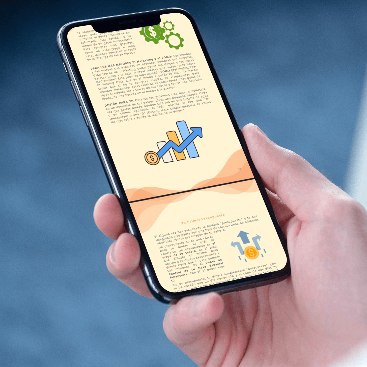 Finanzas Para Ninos y Principiantes telefono 1