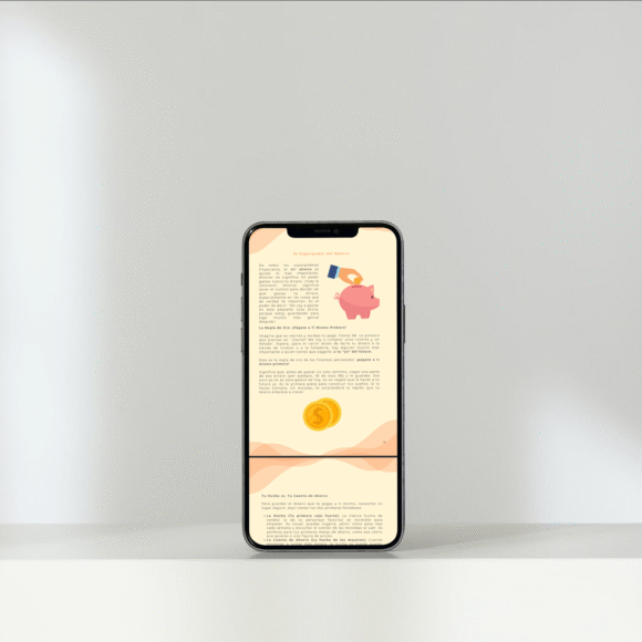 Finanzas Para Ninos y Principiantes telefono 2 580x580